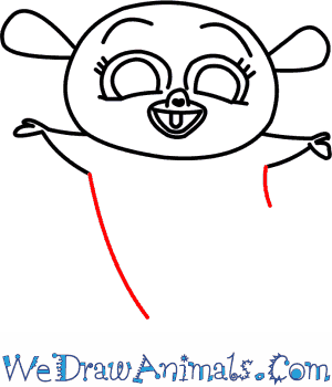 300x350 How To Draw Mort From Penguins Of Madagascar