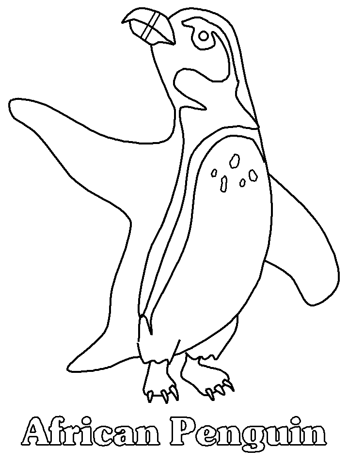 718x957 Cartoon Penguin Coloring Pages Many Interesting Cliparts