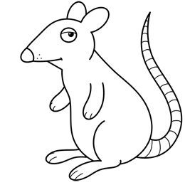 260x260 Cartoon Rat Step By Step Drawing Lesson