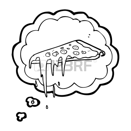 450x450 Freehand Drawn Cartoon Pizza Royalty Free Cliparts, Vectors,