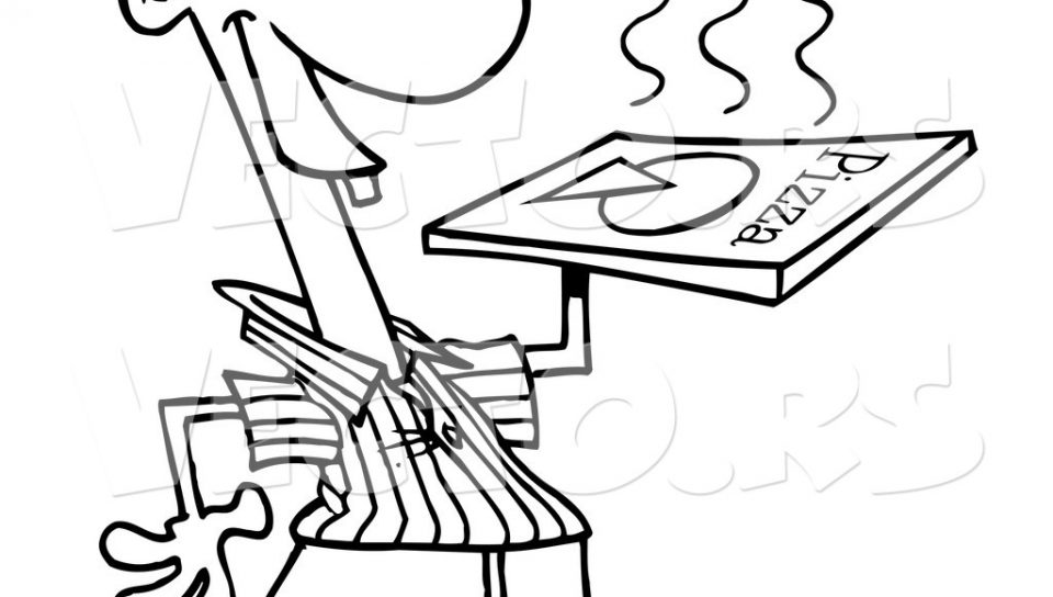 960x544 Pizza Coloring Pages Kids Printable Free For To Color And Download