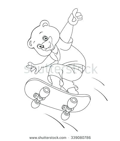 401x470 Polar Bear Coloring Book Giraffe Coloring Polar Bears Pages