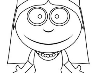 320x240 Simple Princess Drawing Drawing A Princess Cartoon Little Boy