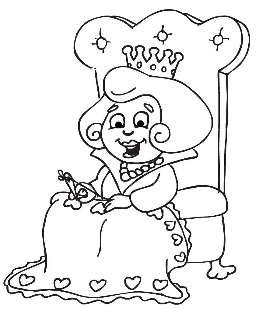 851x1013 Queen With Heart Blanket Muck Out Productions