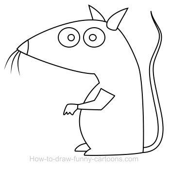 350x350 Fancy Cartoon Drawings Of Rats Drawing A Rat Cartoon