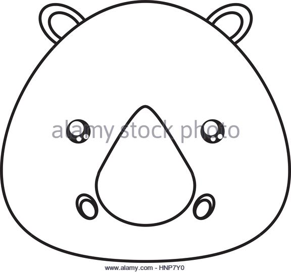 576x540 Cute Rhino Head Cartoon Stock Photos Amp Cute Rhino Head Cartoon