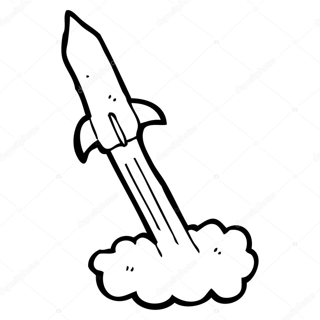 1024x1024 Rocket Launch Stock Vector Lineartestpilot