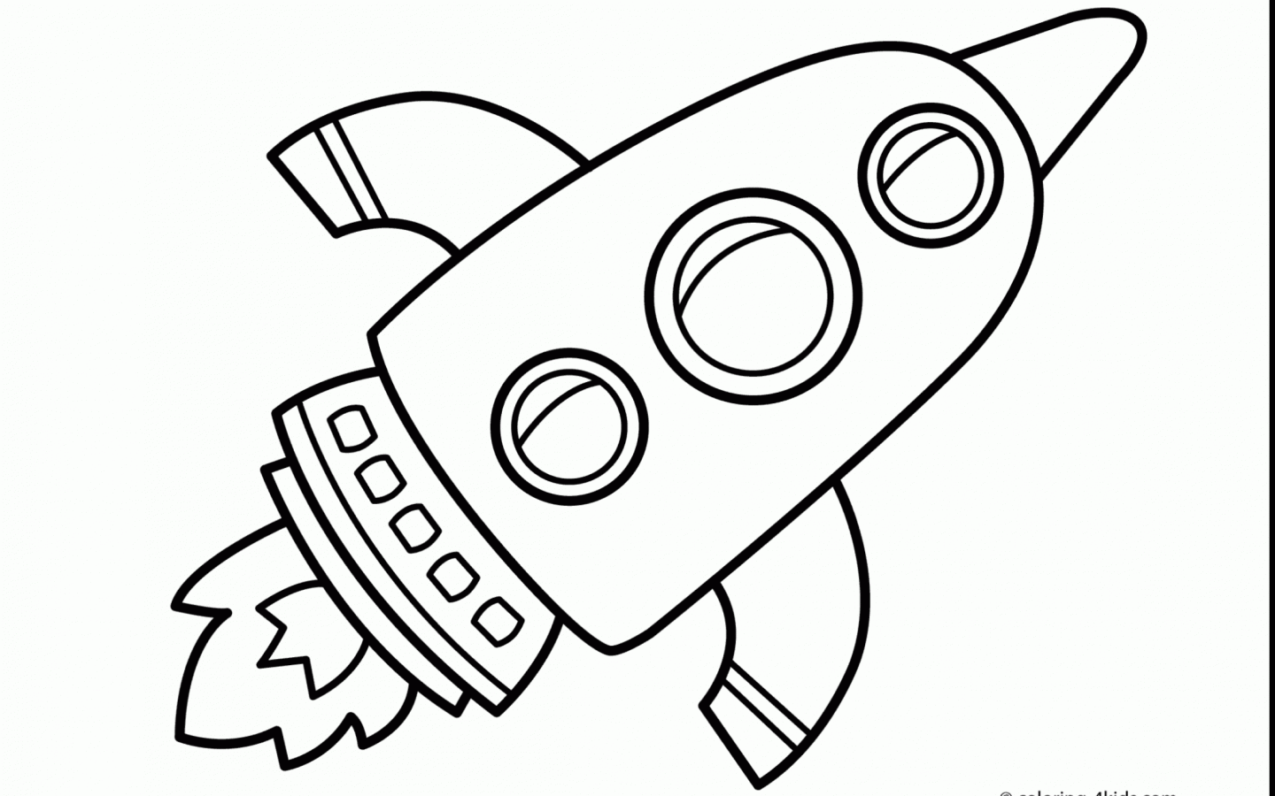 1440x900 Treasure Planet Space Skateboard Coloring Pages And Planets