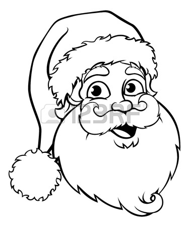 Cartoon Santa Claus Drawing at GetDrawings | Free download