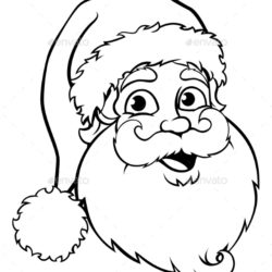 250x250 Santa Claus Drawing, Pencil, Sketch, Colorful, Realistic Art