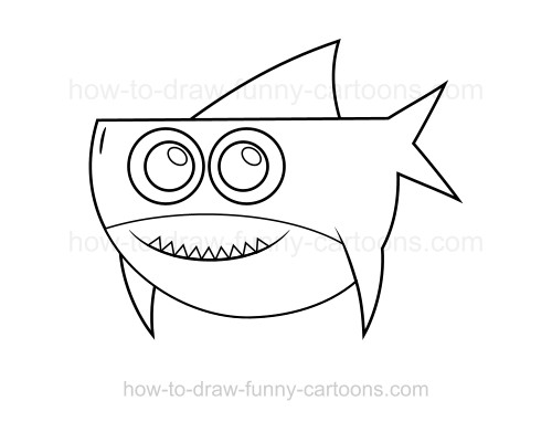500x382 To Draw A Shark