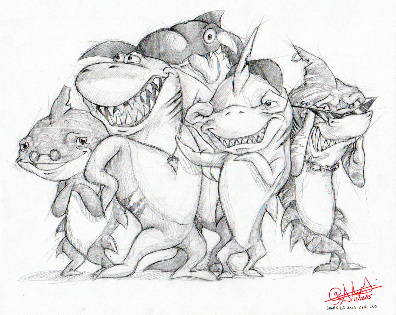 1280x1021 Shark Drawings, Art Ideas, Sketches Design Trends