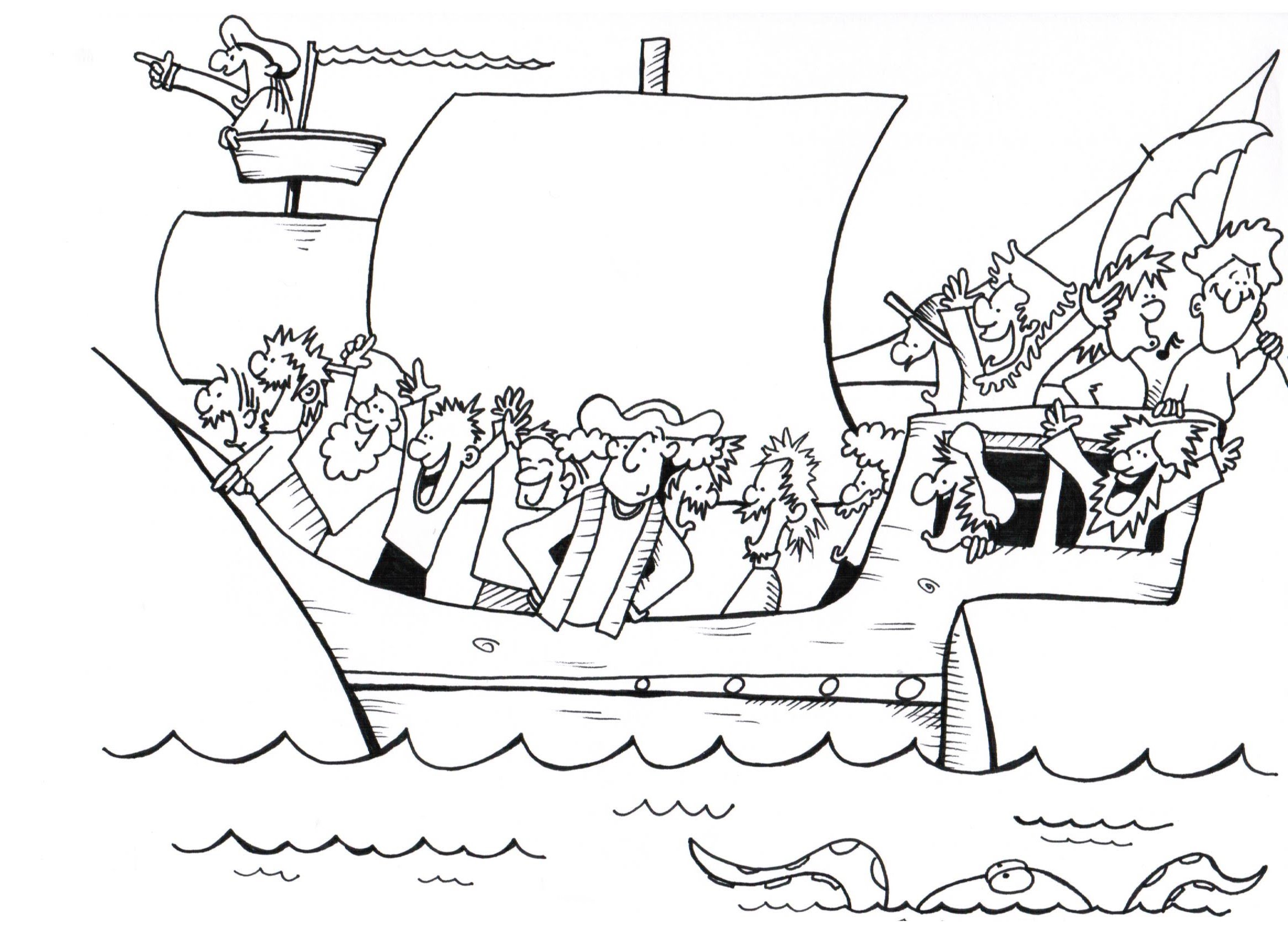 2338x1700 Christopher Columbus! A History Cartoon For School