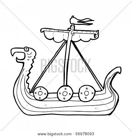 450x470 Cartoon Viking Ship Vector Amp Photo Bigstock