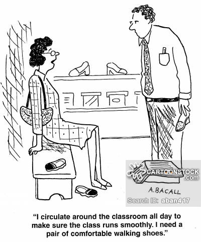 400x481 Walking Shoes Cartoons And Comics