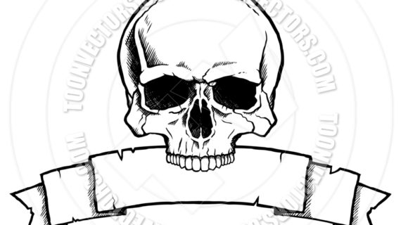 570x320 Cartoon Skull Drawings Learn How To Draw A Skull Tattoo Design
