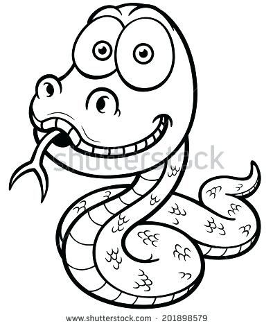 394x470 Snake Coloring Book Together With Vector Illustration Of Cartoon