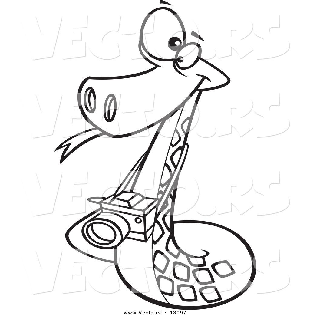 1024x1044 Vector Of A Cartoon Viper Photographer Snake With A Camera