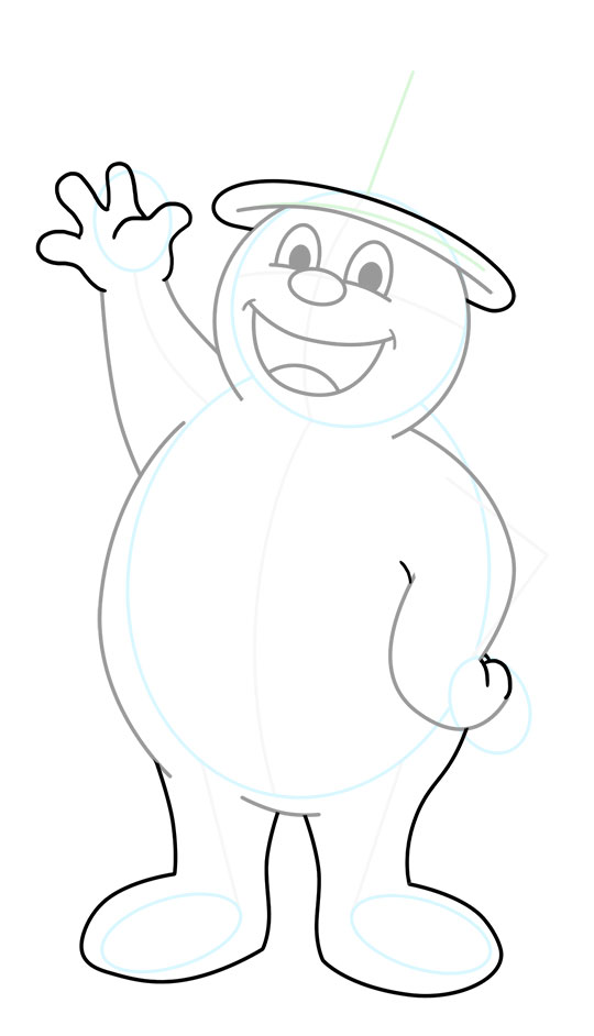 540x942 Frosty The Snowman Drawing Lesson