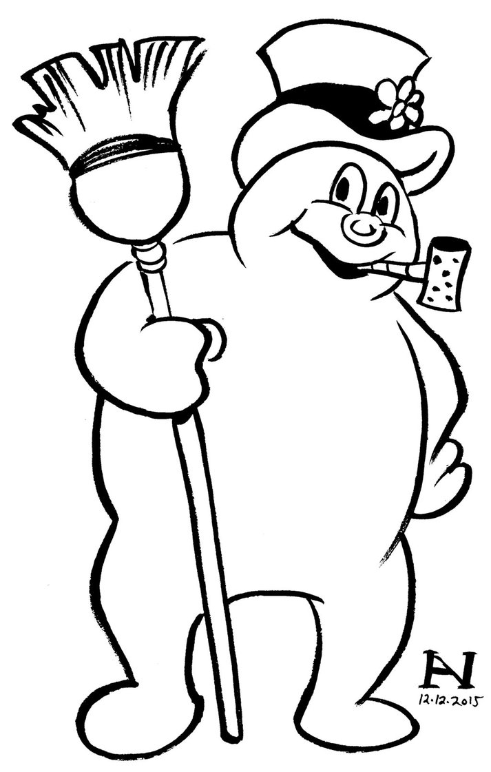 713x1121 Frosty The Snowman By Ianjmiller