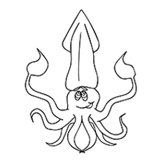 230x230 Top 10 Free Printable Squid Coloring Pages Online