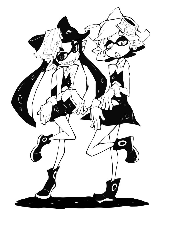 714x1013 Dowman Sayman Also Did Squid Sister Art Squid Sisters Know