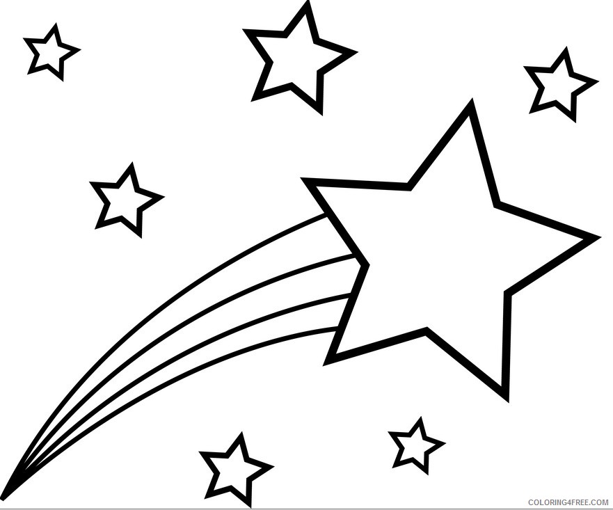 881x733 Cartoon Star Coloring Pages Coloring4free