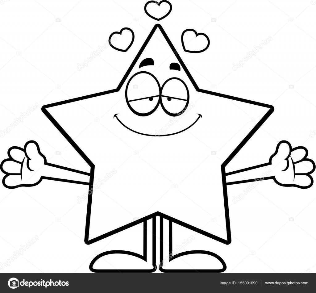 1024x949 Cartoon Star Hug Stock Vector Cthoman