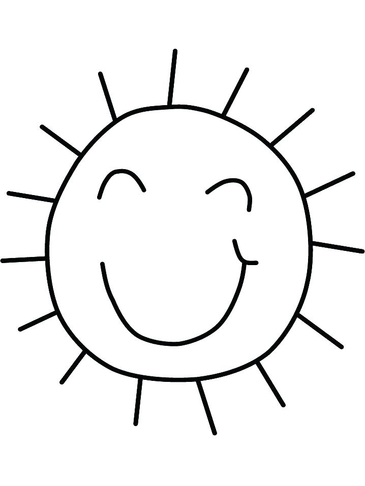 718x957 Coloring Pages Of The Sun Detail Colouring In Cartoon Sun Sunday