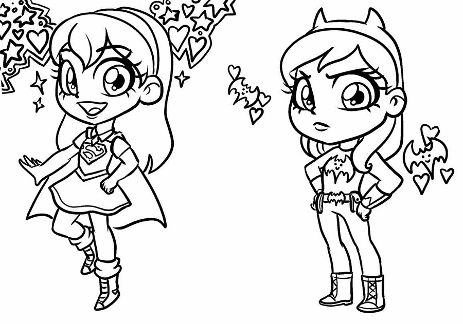 900x631 Dc Super Hero Girls Get Artistic In Their Latest Comic Series Dc