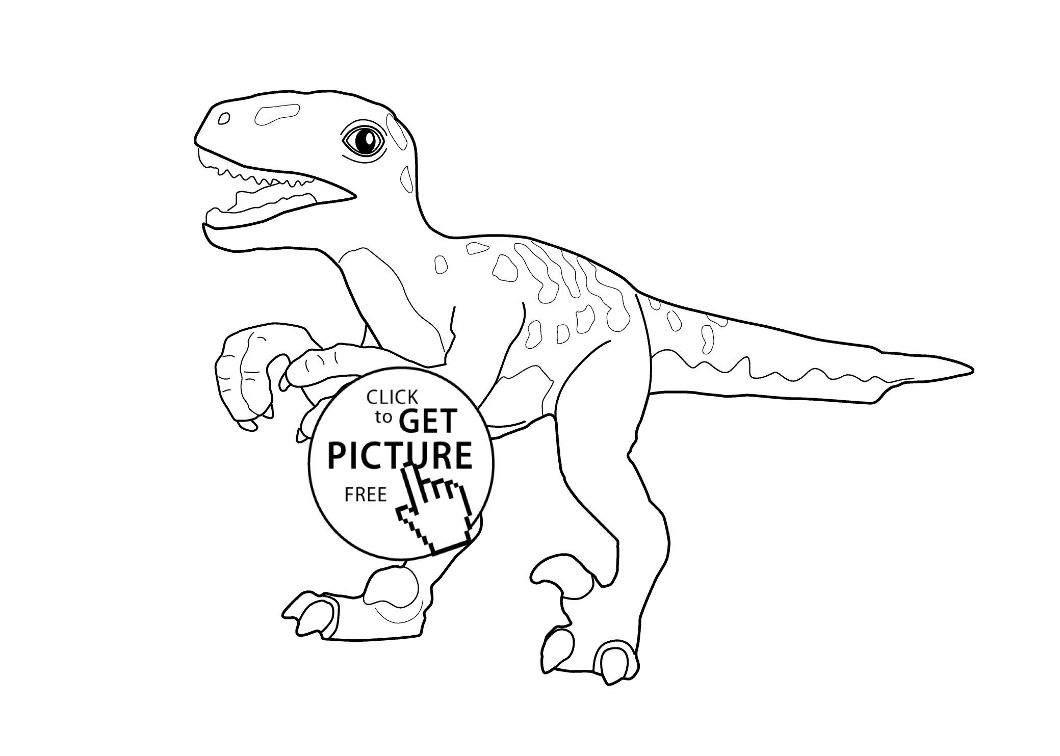 2079x1483 T Rex Dinosaur Coloring Page For Kids, Printable Free Coloing