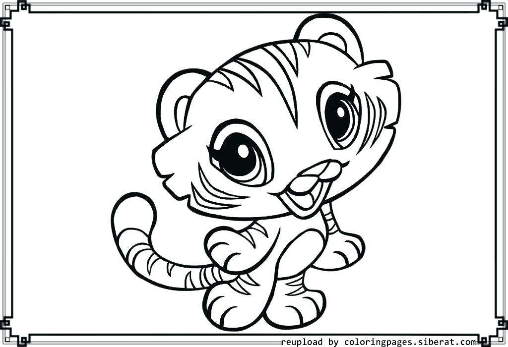 1024x700 Tigers Coloring Pages Free