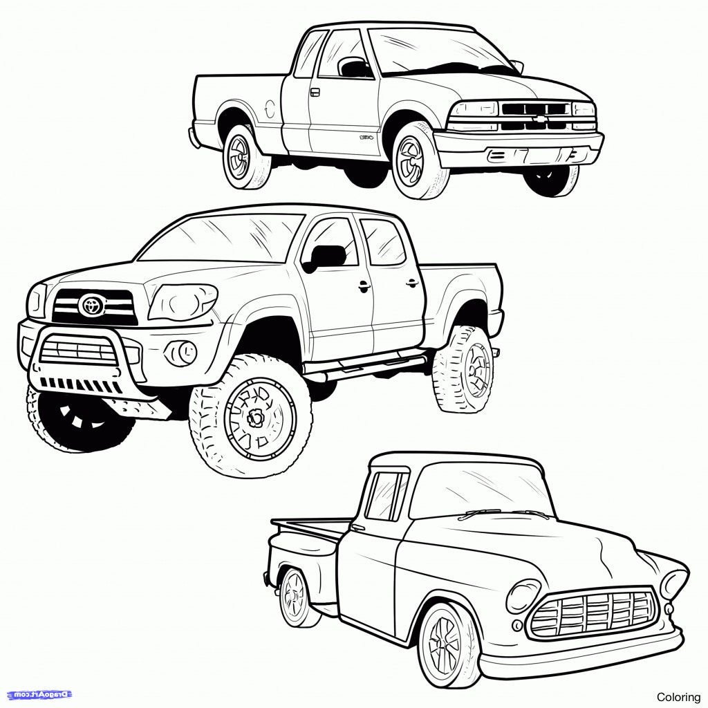 1024x1024 Maxresdefault How To Draw A Truck Step By Coloring Trailer Easy