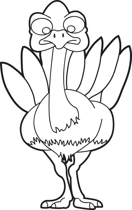442x700 Free Turkey Template Thanksgiving Free Thankful Turkey Template