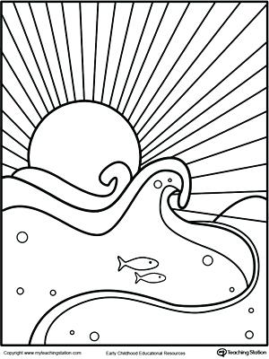300x400 Elegant Wave Coloring Page Best Of Waves Pages Printable