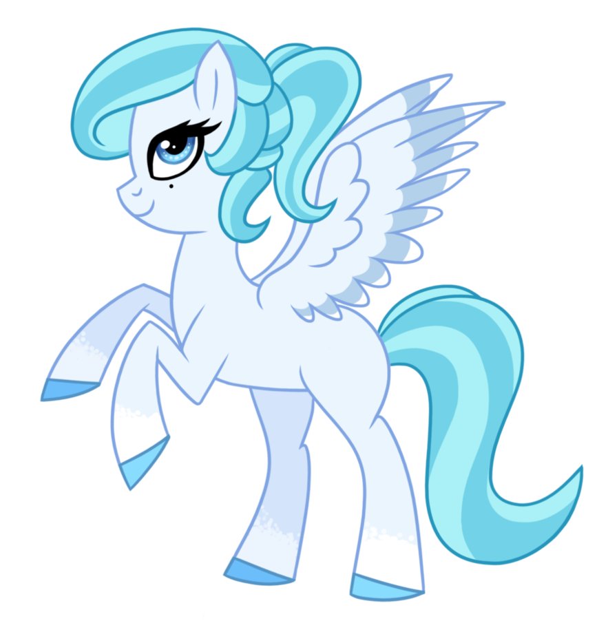 883x905 Azure Art Wave Ponysona (Contest Entry