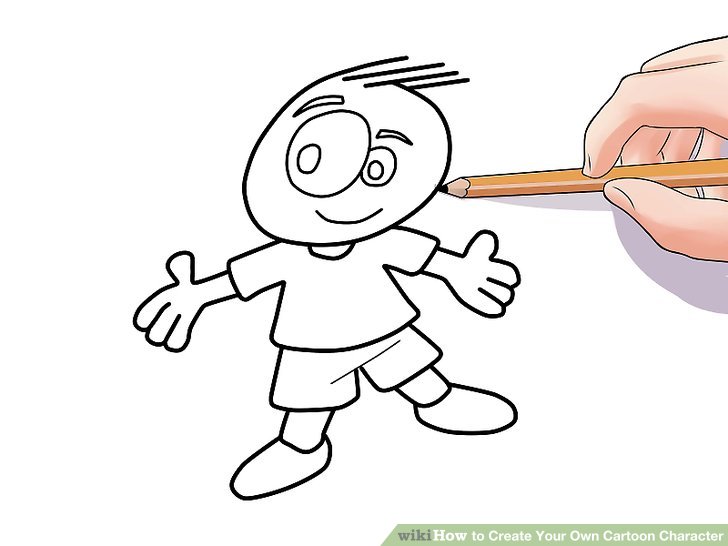 728x546 How To Create Your Own Cartoon Character (With Pictures)
