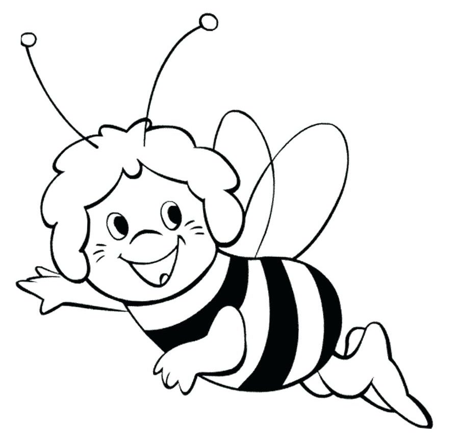 900x864 Martin Benson Coloring Page Free Bee Movie Printable Pages