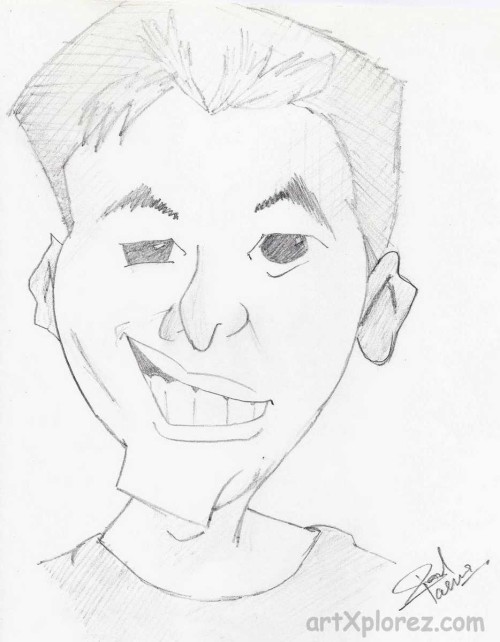 500x642 Cartoon Pencil Sketching Artxplorez