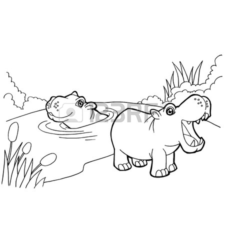 450x450 Hippo Cartoon Stock Photos. Royalty Free Business Images