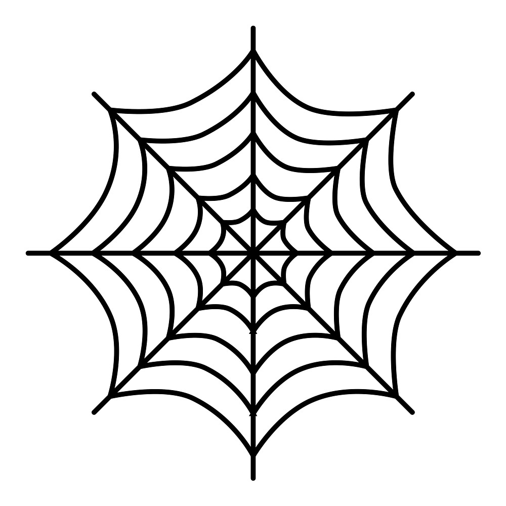 1000x1000 Spider Web Cartoon Drawing Cartoon Spiderweb By Lucid Reality