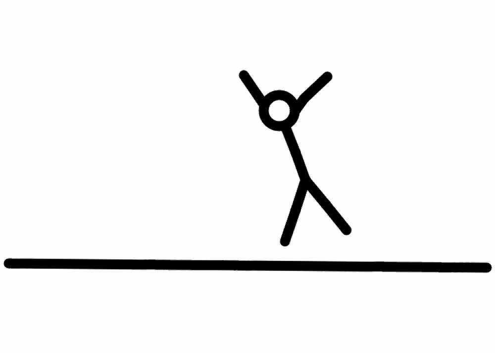 1000x714 Stickman Cartwheel And Backflip