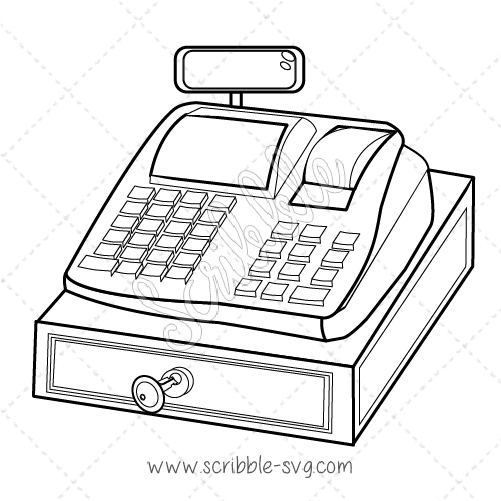 501x501 Cash Register Image For Whiteboard Animation Software. Download