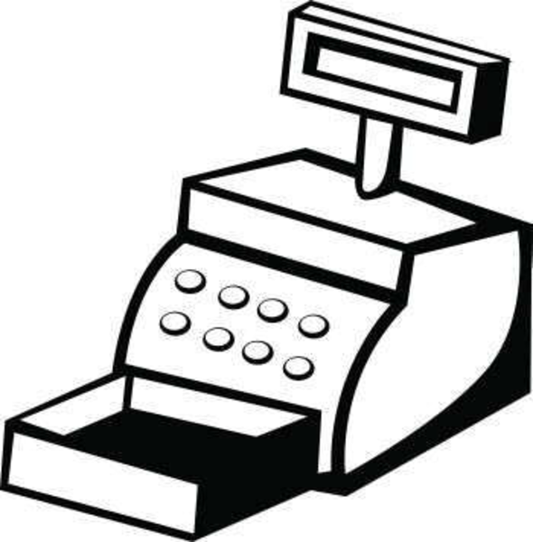 590x600 Cash Register Clipart Free
