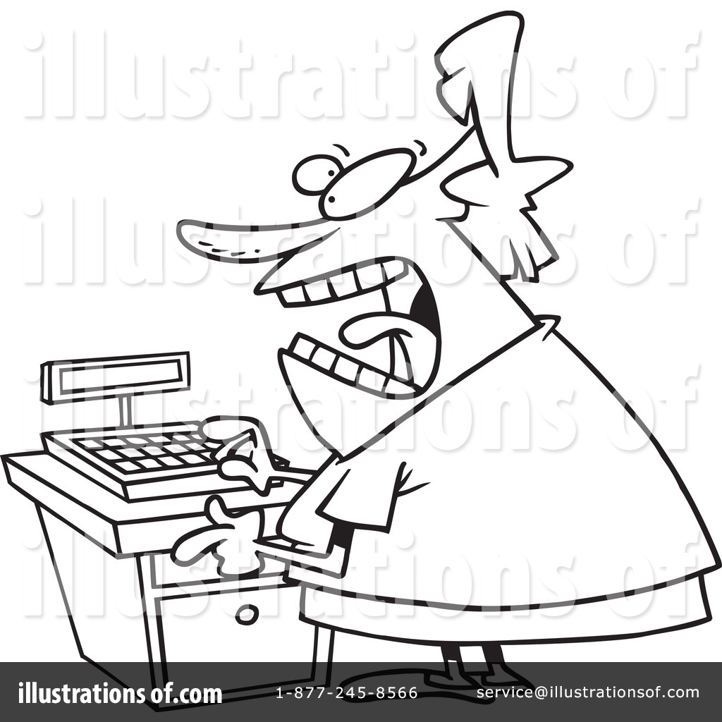 1024x1024 Cashier Clipart