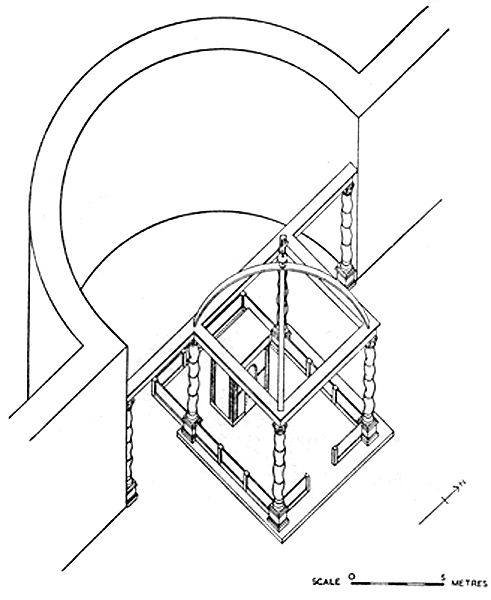 491x600 Italy, Rome, Old St. Peter'S, Reconstruction