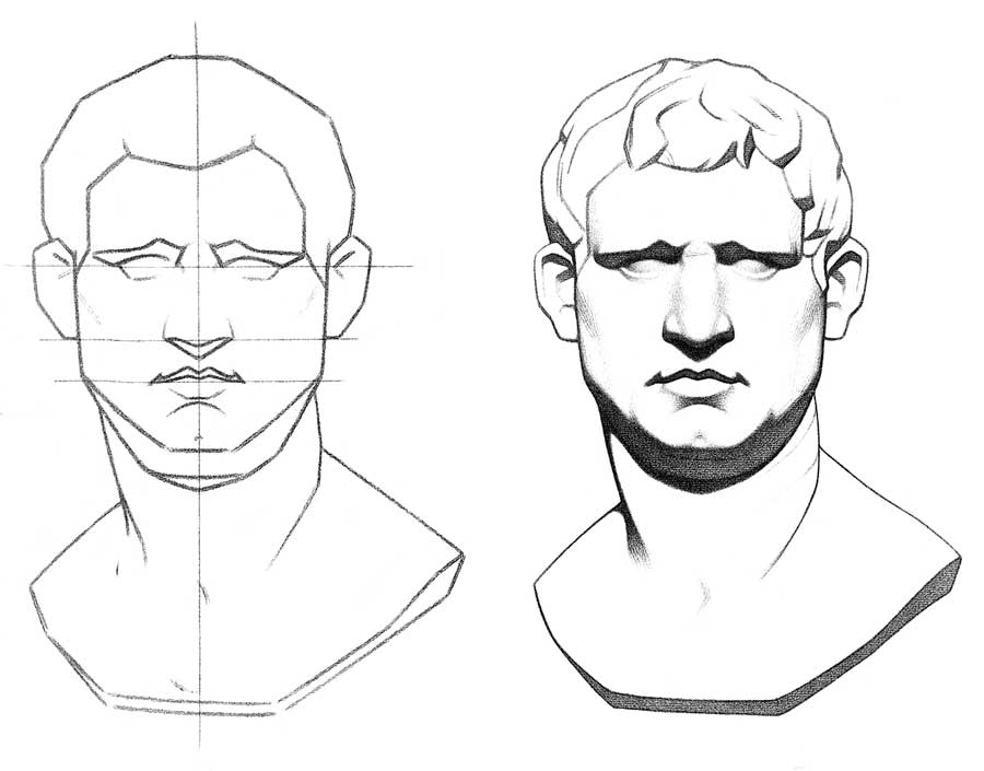 900x705 Sight Size Was Initially Learned Via Cast Drawing. During The Last