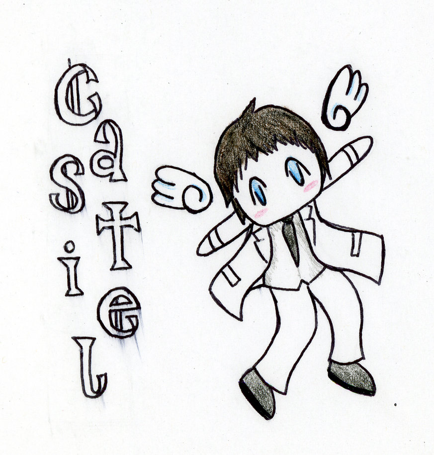 873x915 Castiel Chibi By Laescritora