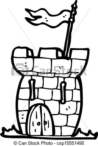 316x470 Cartoon Tiny Castle Eps Vectors
