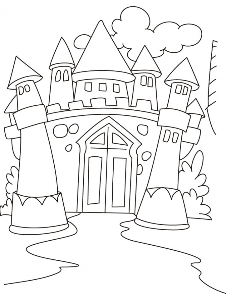 724x960 Get This Castle Coloring Pages For Kids Bssz4 !
